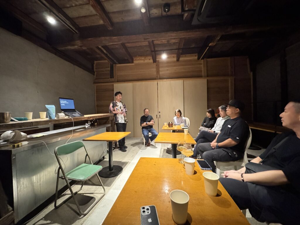 早川倉庫で開催した第2回熊本珈琲茶会の様子