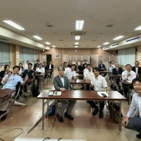 水俣市での地域ブランディング講演会の集合写真