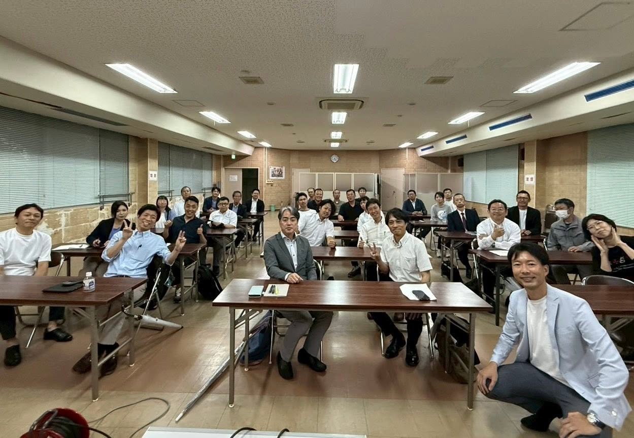 水俣市での地域ブランディング講演会の集合写真